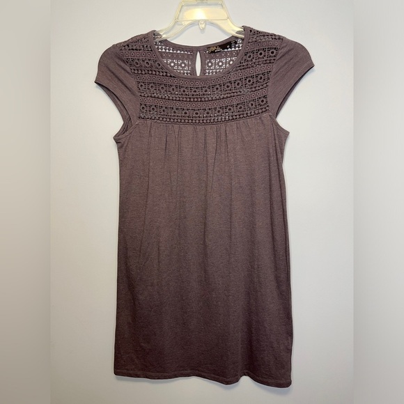 PrAna Day Dream Crochet Dress in Plum Sz M - Picture 8 of 9